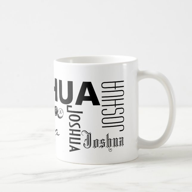De Café JOSHUA - personalice la taza (Derecha)