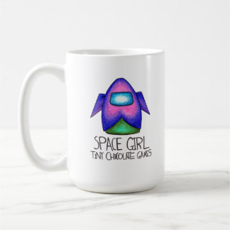 De Café Juego del chica del espacio: Taza del vehículo