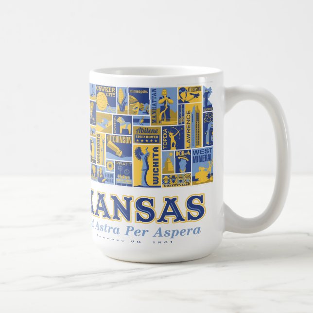 De Café Kansas - anuncio Astra por Aspera - taza (Derecha)