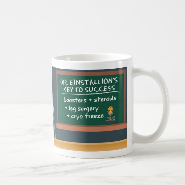 De Café Key del Dr. Einstallion a la taza del éxito (Derecha)