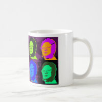 Kim Jong Il en una taza