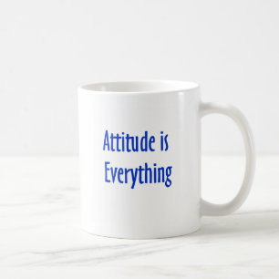 De Café La actitud es todo taza