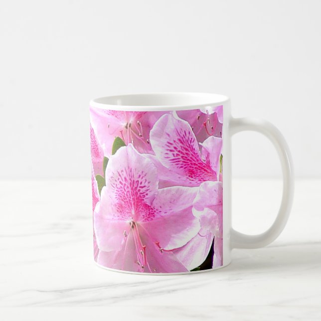 De Café La azalea florece taza (Derecha)