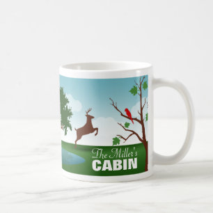 De Café La cabina - taza personalizada vida en el campo