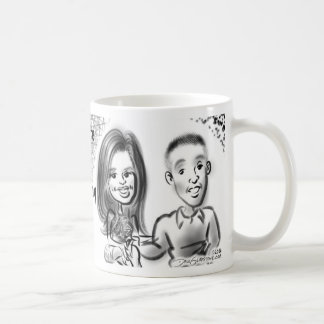 De Café La ducha nupcial Caricatures la taza 2014a