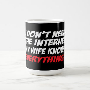 DE CAFÉ LA ESPOSA SABE LA TAZA