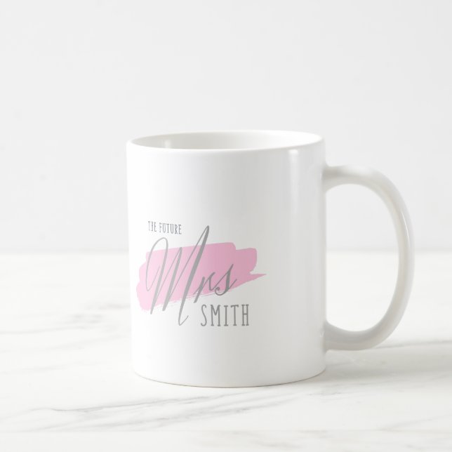 De Café La futura Sra. Smith - Taza (Derecha)