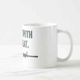 De Café La gente con los armas come la taza
