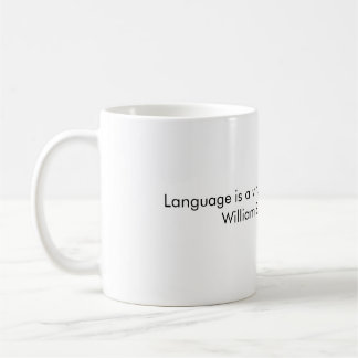 De Café La lengua es un virus del espacio exterior, taza