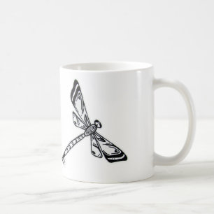 De Café La libélula Deirdre original J diseña la taza
