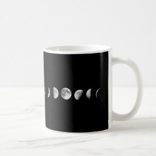 De Café La luna fresca organiza la taza blanca