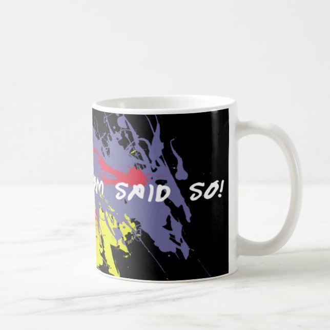 De Café La mamá divertida dijo tan la taza (Derecha)