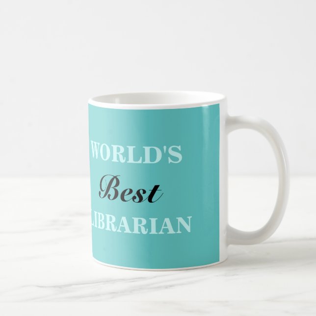 De Café La mejor taza bibliotecaria del mundo (Derecha)
