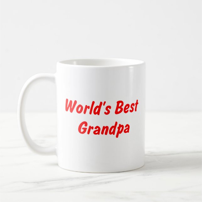 De Café La mejor taza del abuelo del mundo (Izquierda)