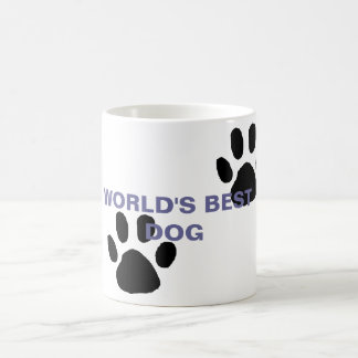 De Café la mejor taza del perro del mundo