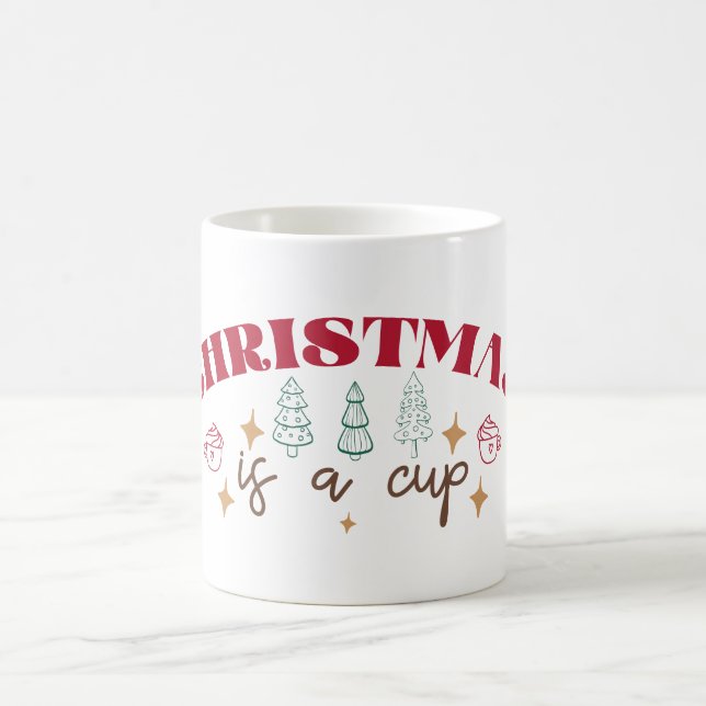 De Café La Navidad es una taza - Navidad (Centro)