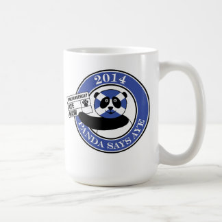 De Café ¡La panda dice aye! taza
