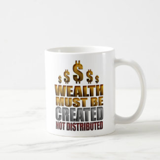De Café La riqueza debe ser taza no distribuida creada
