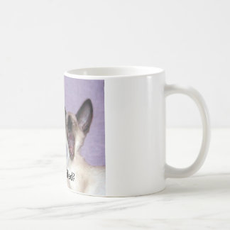 De Café La risa siamesa "quién Fluffed" la taza