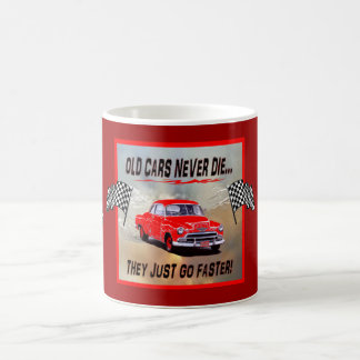 De Café La taza con los "coches viejos nunca muere!"