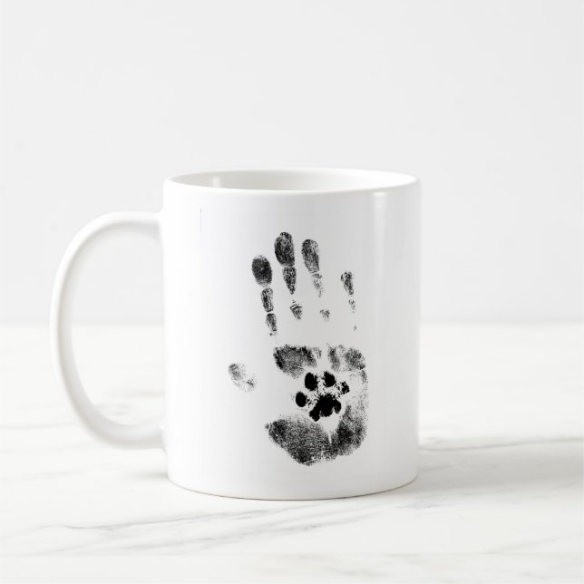De Café La taza del amante animal - mi bebé tiene piel (Izquierda)