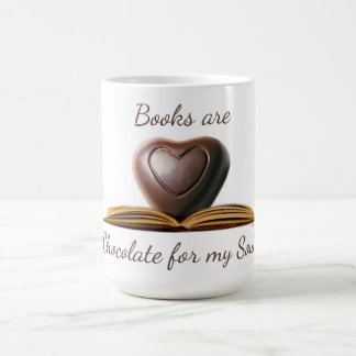 De Café La taza del amante del libro y del chocolate