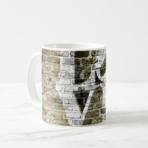De Café La TAZA DEL AMOR Ladrillos Nuetrales Urban Graffit