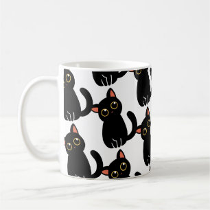 De Café La Taza del Gato Negro Más Lindo Regalo Para Amant