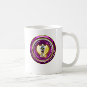 De Café La taza del guerrero del rezo