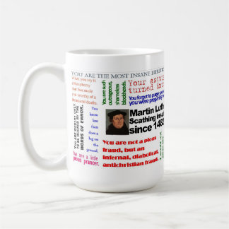 De Café La taza del insulto del Lutheran