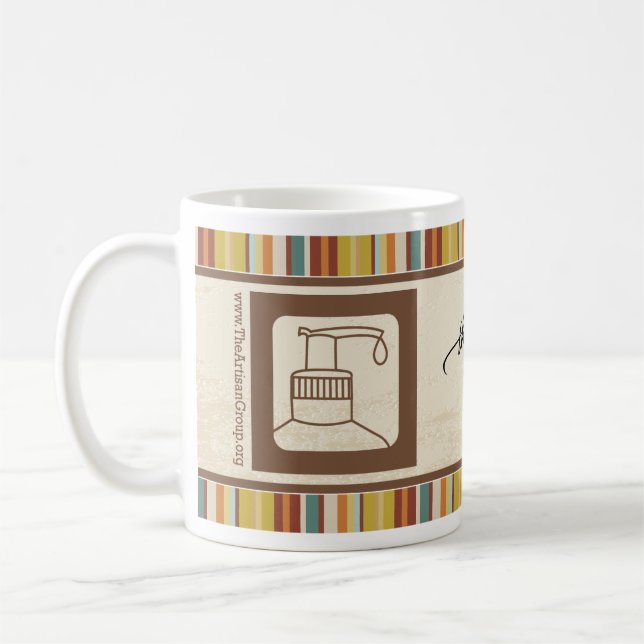 De Café La taza del MIEMBRO del grupo del artesano (Izquierda)