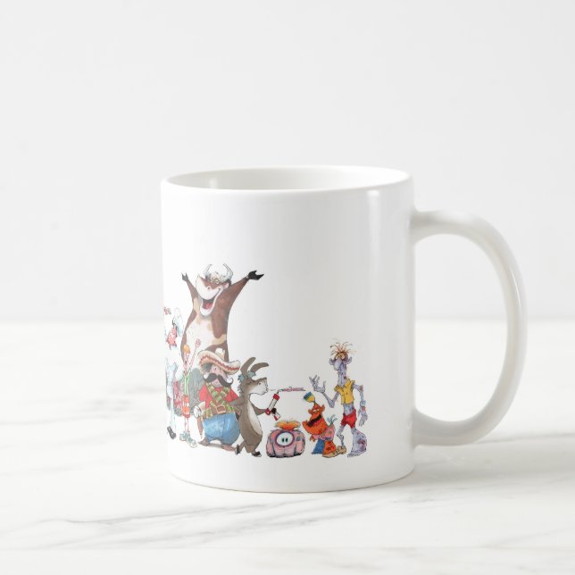 De Café La taza del molde del tonto simple (Derecha)