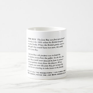 De Café La taza del muchacho del atasco