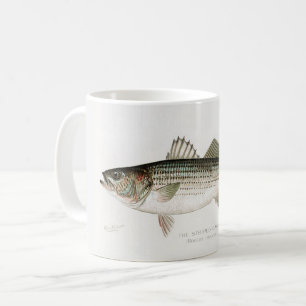 De Café La taza del pescador a rayas