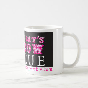 De Café La taza del rescate del maullido del gato con el