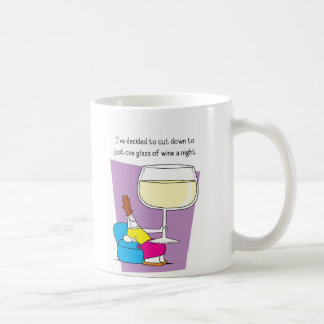 De Café ¡La taza impar del vino del pelotón!