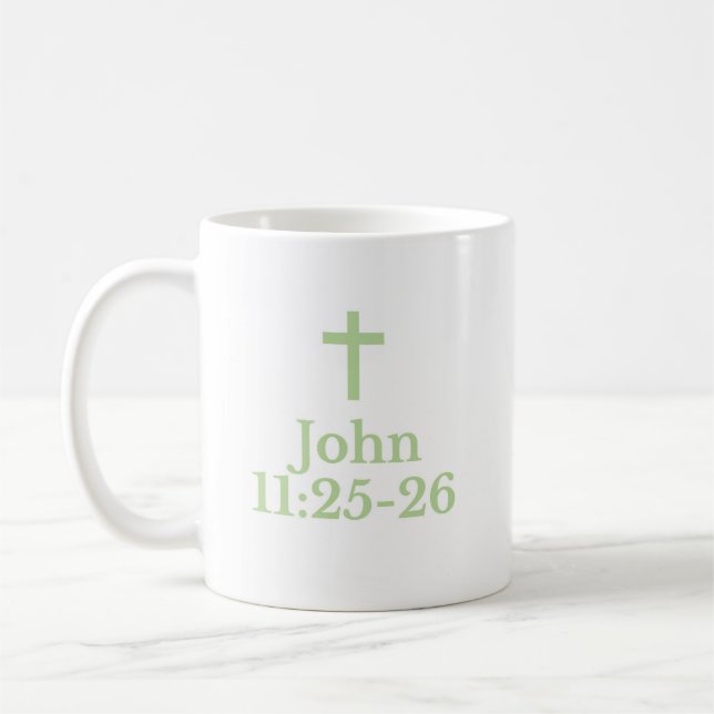 De Café La Taza John 11:25-26 (Izquierda)