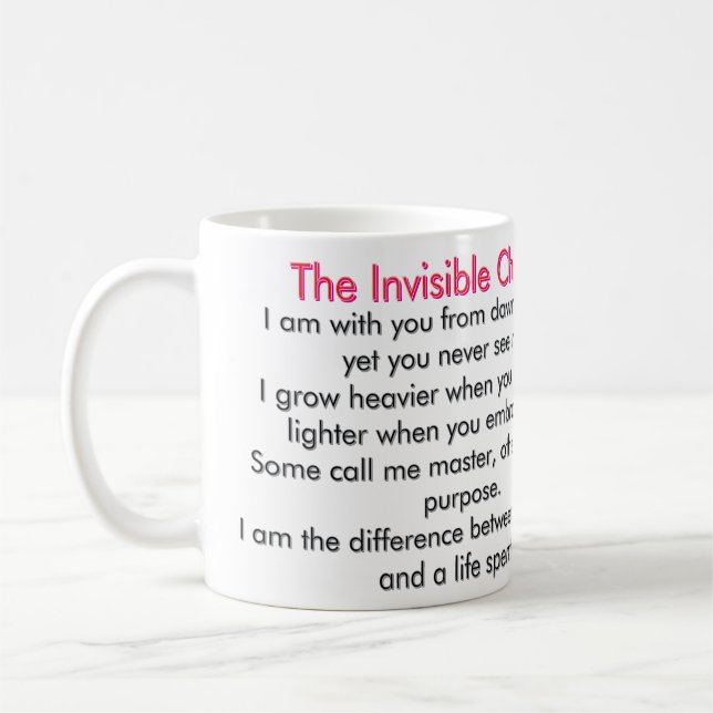 De Café La taza 'Las Cadenas Invisibles – Un Acertijo sobr (Izquierda)