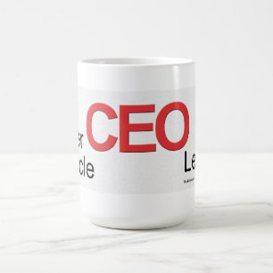 De Café La taza o Stein del CEO