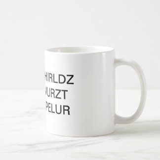 De Café La taza peor del abecedario del mundo