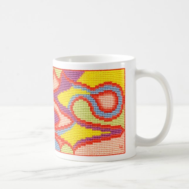 De Café La taza rosada del ojo (Derecha)