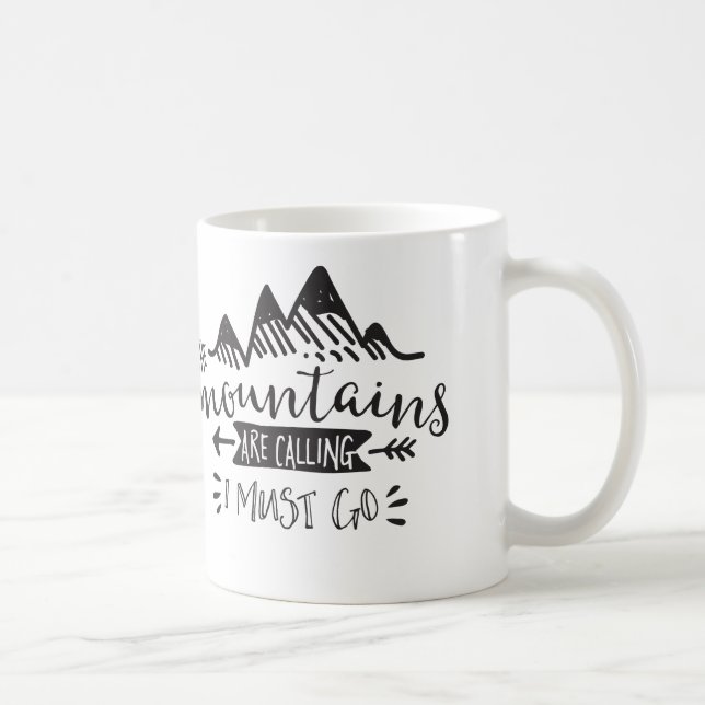 De Café Las montañas están llamando, yo deben ir taza (Derecha)