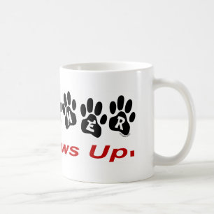 De Café Las patas del Groomer 4 suben la taza