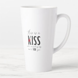 De Café Latte Esta taza es un beso