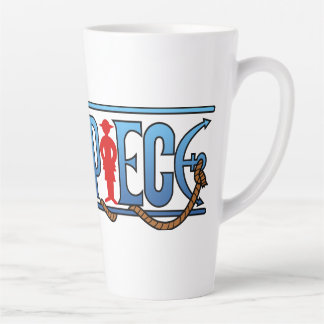 De Café Latte gafas , taza