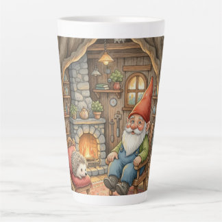 De Café Latte gnomo cottagecore taza acogedora encantado erizo