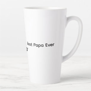 De Café Latte Mejor Papá del Mundo Taza del Día del Padre 2026