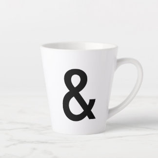 De Café Latte taza "&"