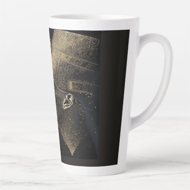 De Café Latte Taza (Derecha)