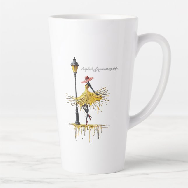 De Café Latte Taza (Derecha)